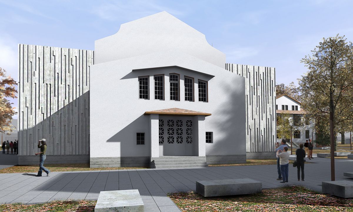 Colonia Pictorilor din Baia Mare, clădirea centrală, renovată.