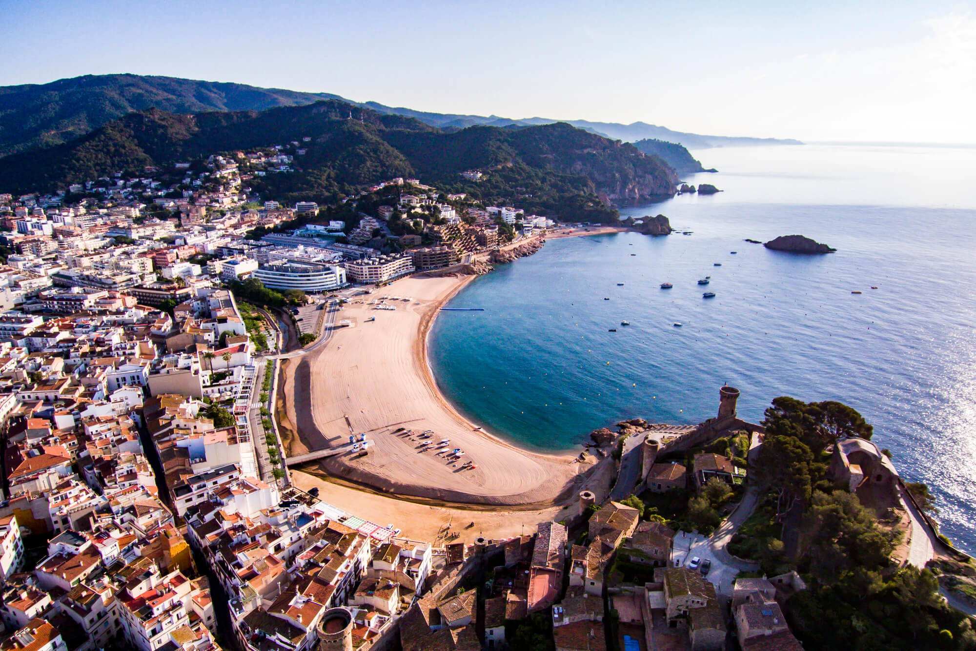 Tossa de Mar Costa Brava Spania