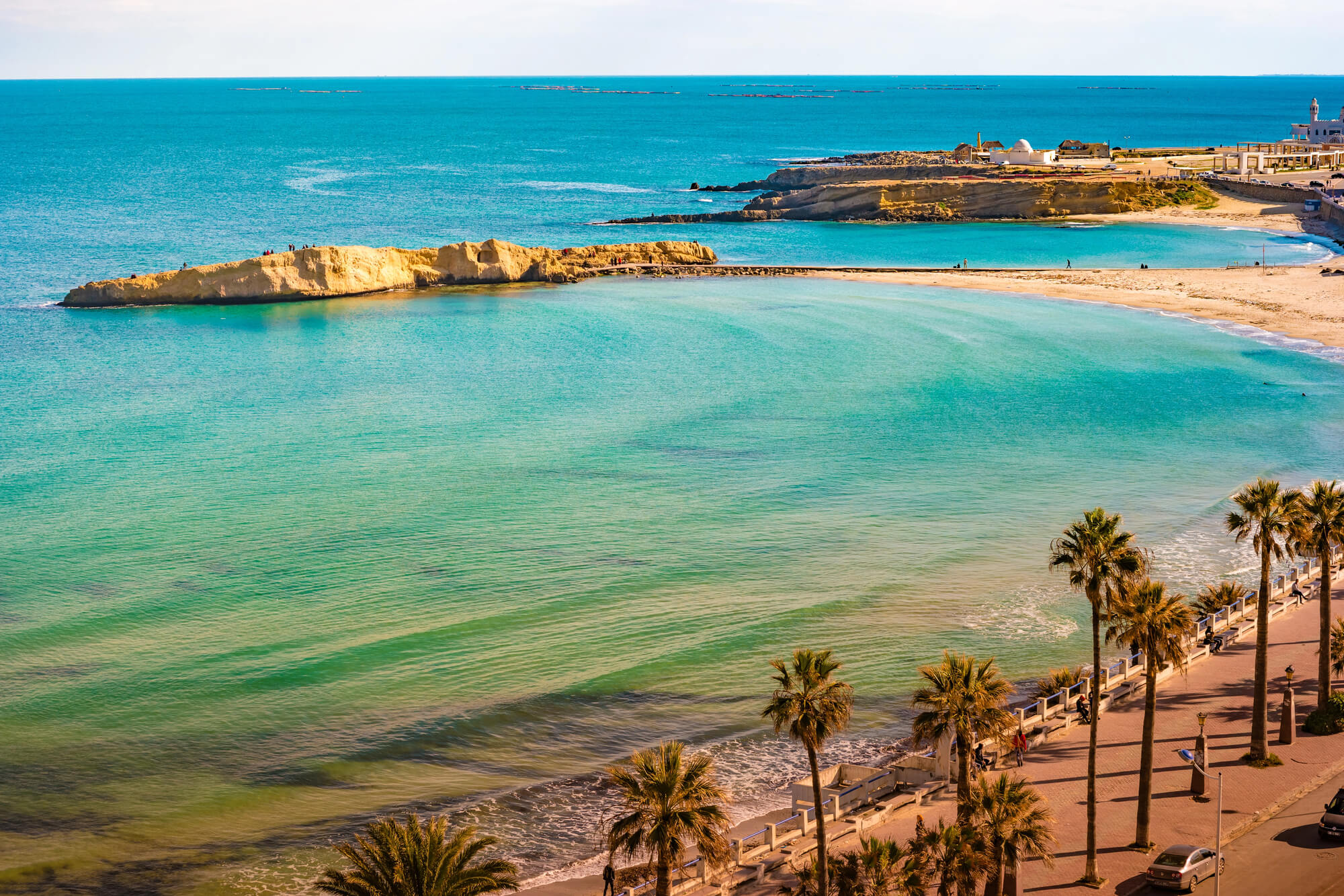 plaja Blue Beach Monastir Tunisia vacanță Tunisia avion Cluj all inclusive