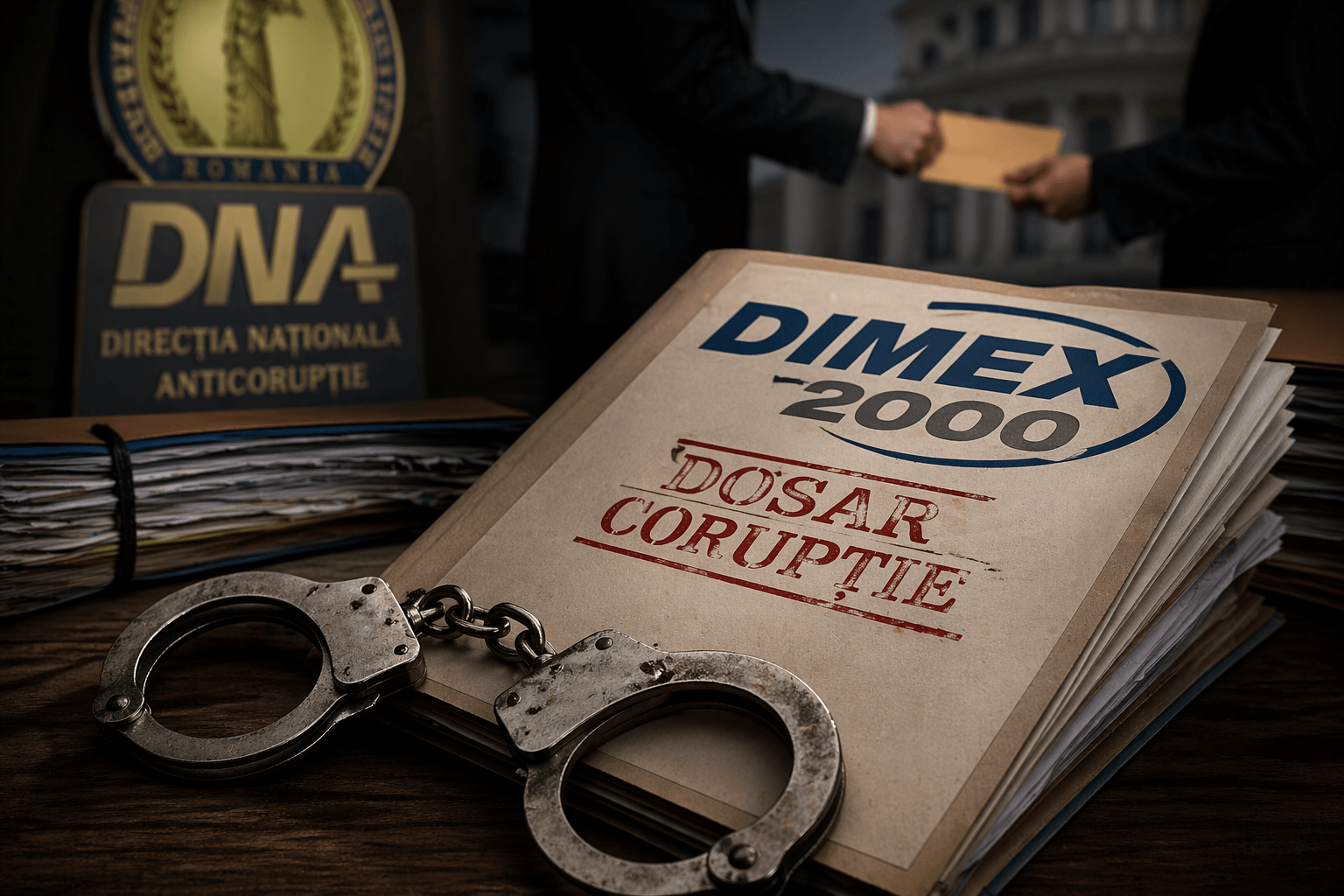 Imagine ilustrativă: dosar de corupție și anchetă DNA în contextul contractelor publice atribuite companiei Dimex 2000