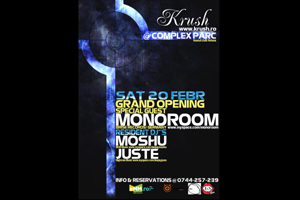 krush dj moshu monoroom club athos baia mare