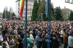 marsul tacerii protest pro anghel prefectura maramures primaria baia mare