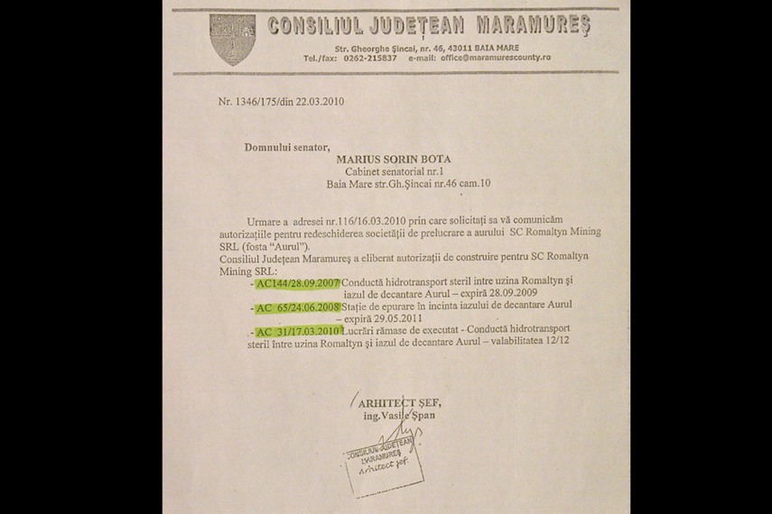 raspuns span cj maramures senator psd sorin bota