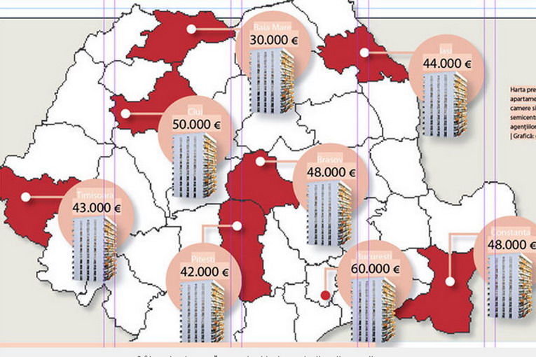 harta preturi apartamente romania