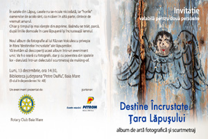 rotary invitatie lansare album foto 1