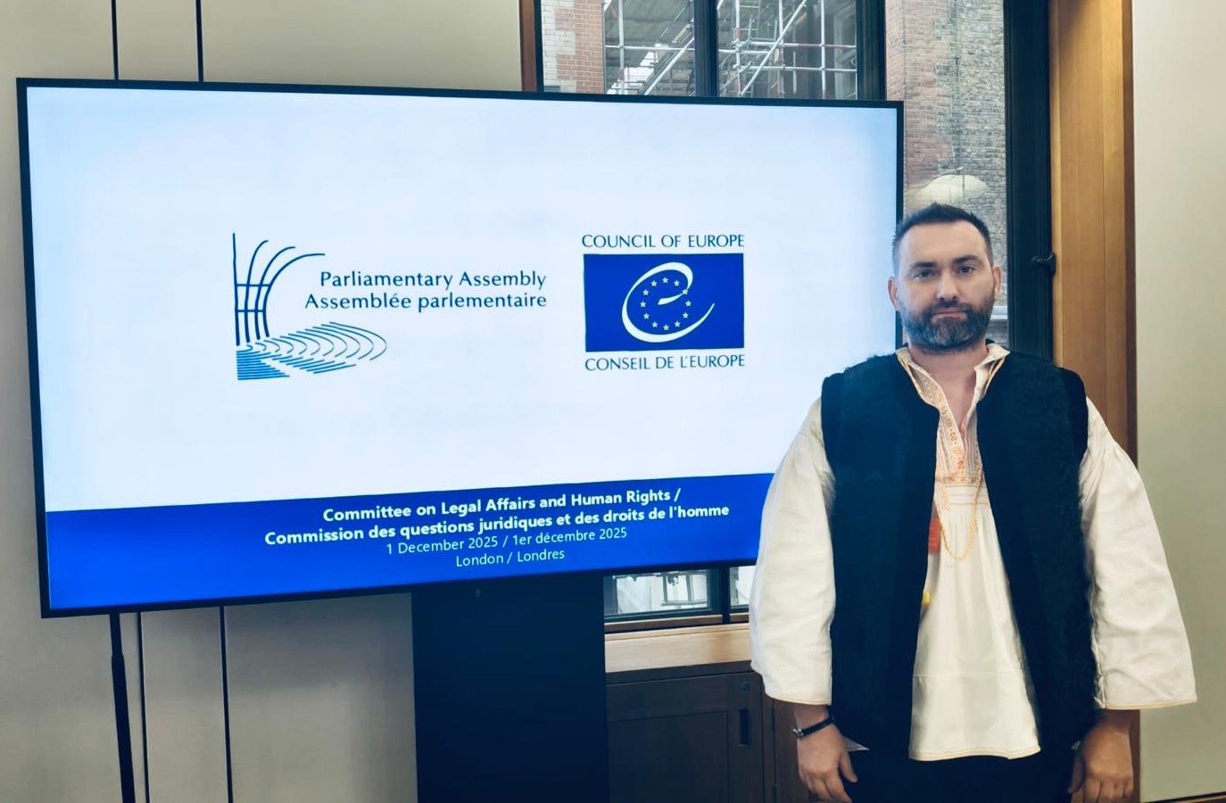 Senatorul PNL Maramureș Cristian Niculescu Țâgârlaș, prezent la reuniunile APCE de la Londra.