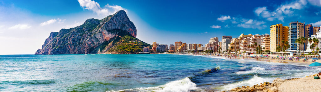 stânca Penon de Ifach din Calpe Costa Blanca Spania