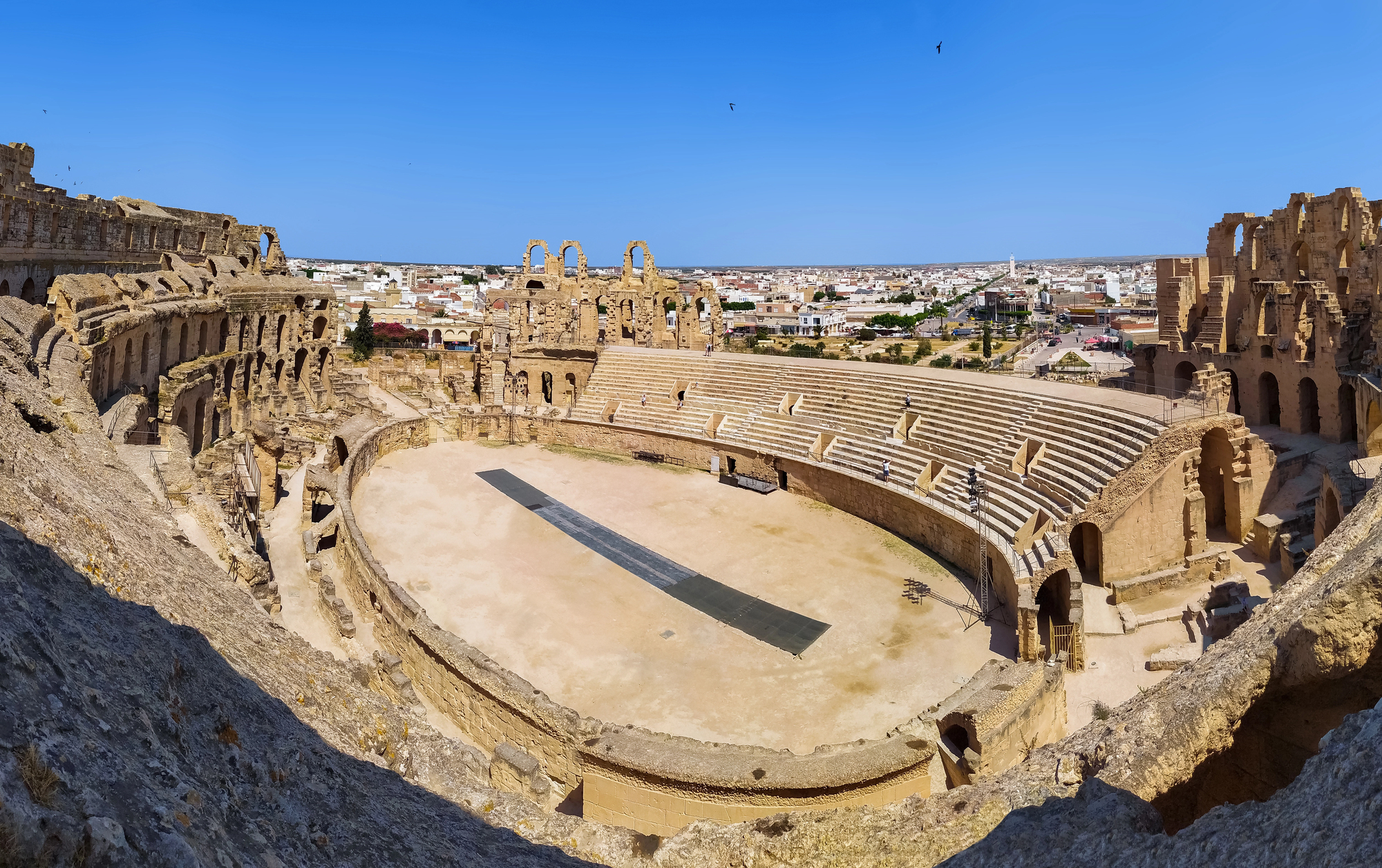 Amfiteatrul El Djem Tunisia obiectiv turistic vacanță Tunisia avion Cluj all inclusive