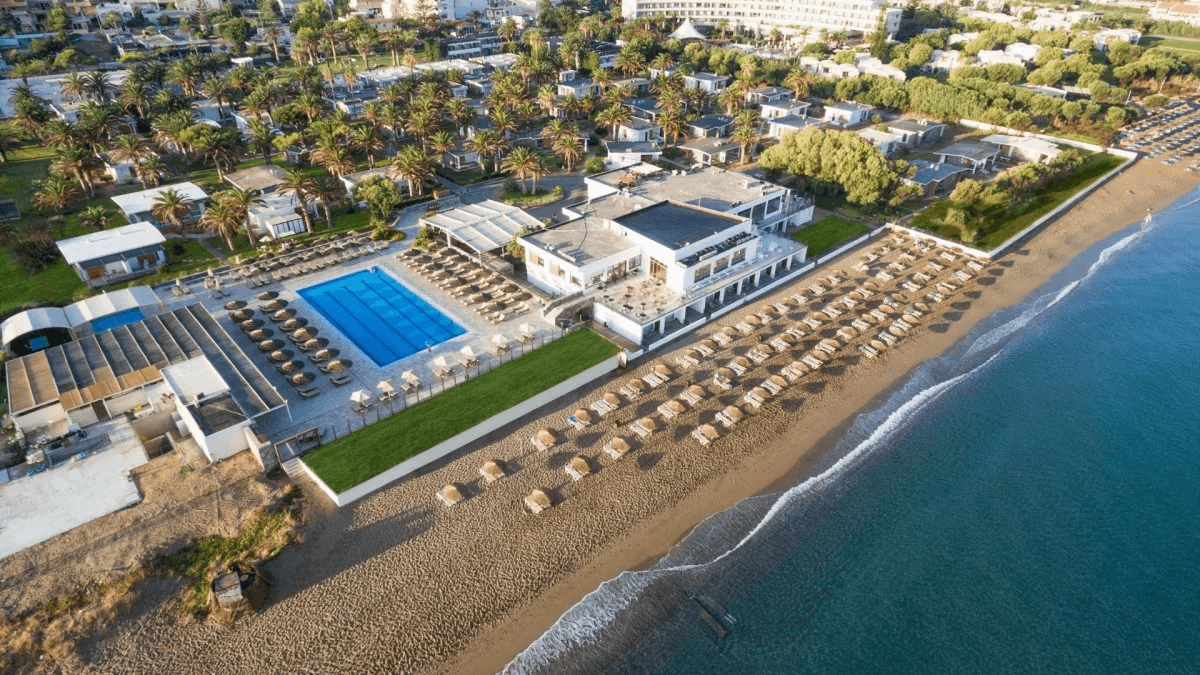 hotel Civitel Creta Beach pe litoral in Creta cu plaja si piscina