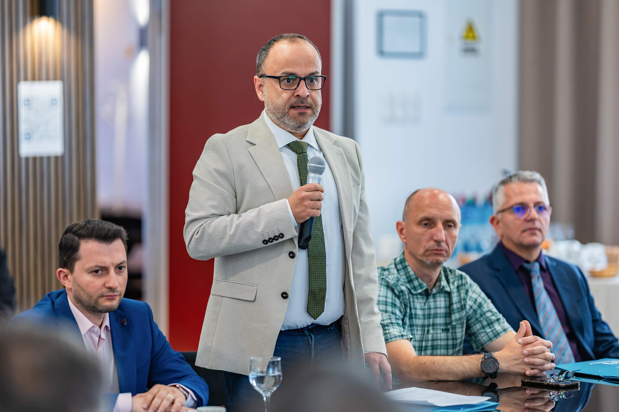 Dr. Lucian Bogdan, directorul medical al Spitalului Județean de Urgență „Dr. Constantin Opriș” Baia Mare, în cadrul evenimentului MEDICUNITY.