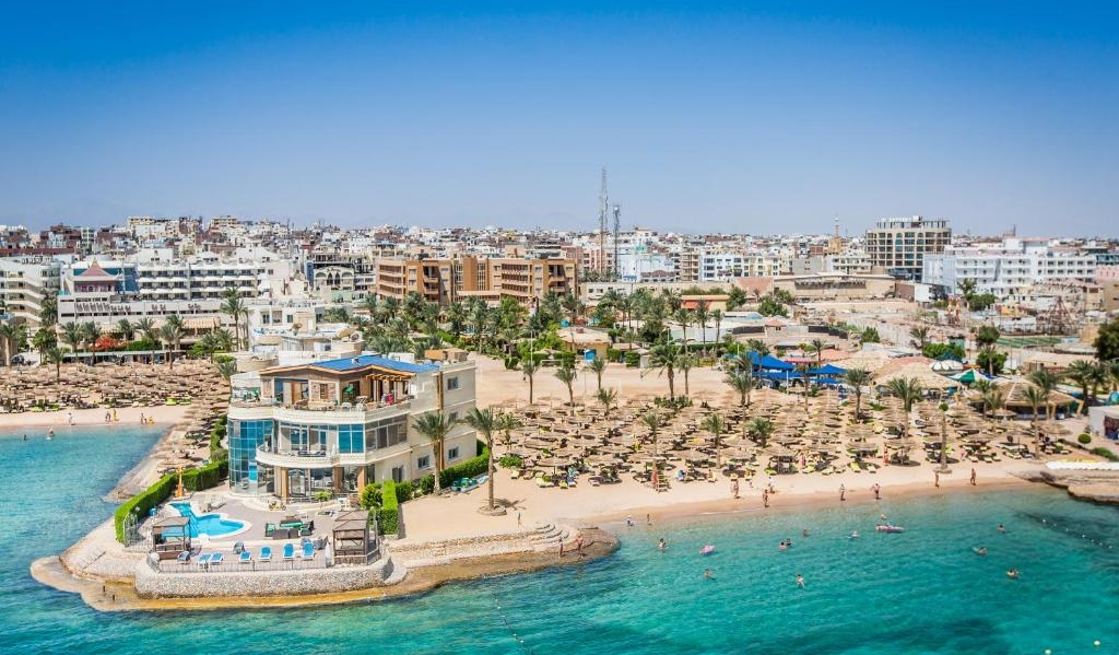 Seagull Beach Resort 4 din Hurghada, hotel all inclusive situat pe malul Mării Roșii